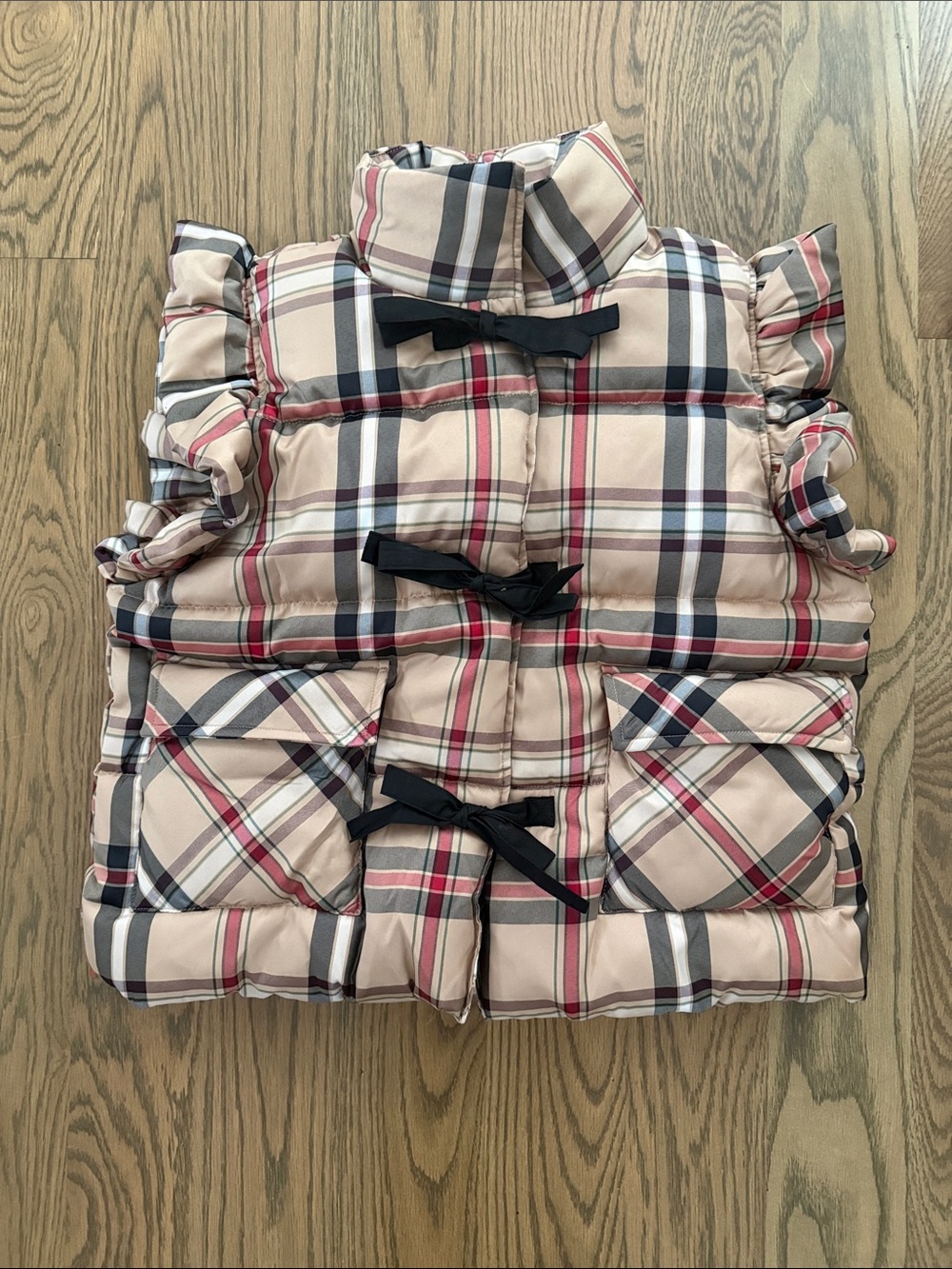 Plaid vest